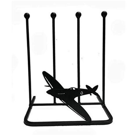 2 Pair Boot Rack - Spitfire - Steel - L29 x W39 x H48 cm - Black
