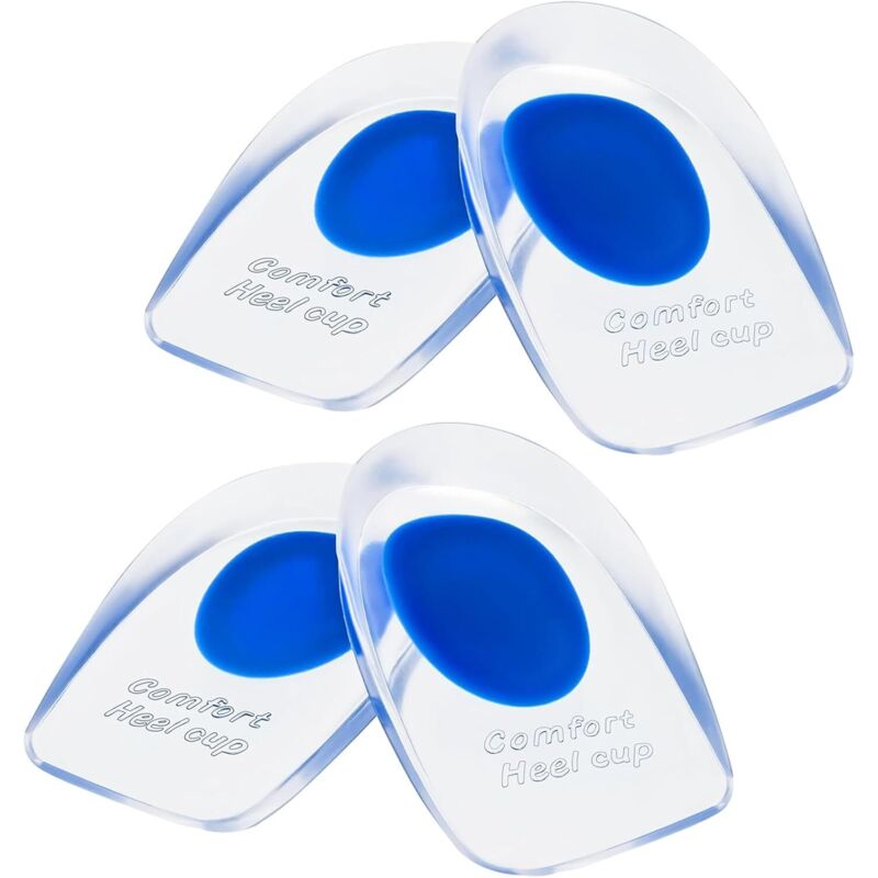 2 Pair Talonnette Silicone, Talonnette Gel Talon Coussin, Talonnette Calcaneenne Femme Homme Talonette Coussinet