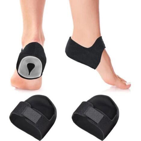 2 Paire Talonnette Epine Calcaneenne Protege Talon Chaussures Protège Talon Silicone Semelle Epine Calcaneenne Pour Homme et Femme