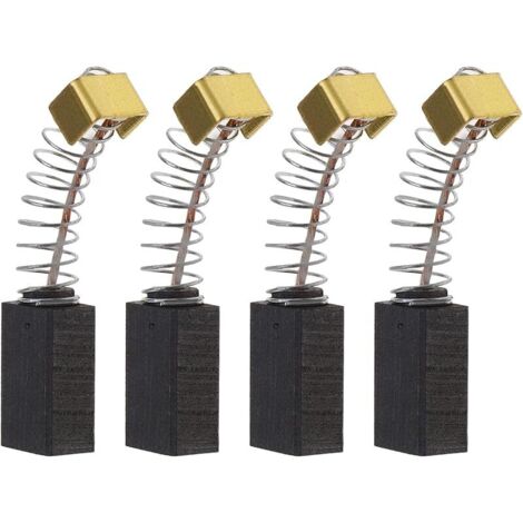 2 paires de Balais de Charbon Moteur Rechange d'arrêt Automatique 6x8x14mm Compatible avec Kress HM 10 EM HM 22-2 EM SBLR 2117 FS 6901 HM 0-2 Outil Électrique