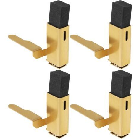 2 Paires de Balais de Charbon pour Outils électriques avec Boîtier Métallique Et Ressort Interne Compatible avec Black & Decker