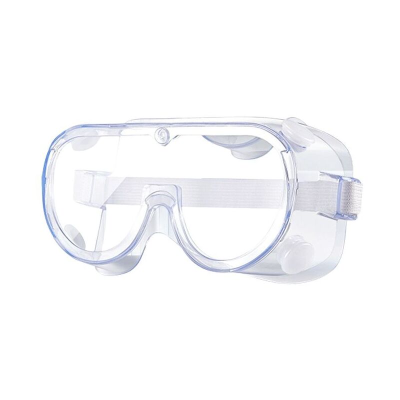 2 Paires de Lunettes de Sécurité Lunettes de Protection Transparentes avec Lentilles Anti buée Protection Latérale et Protection UV pour Bricolage,
