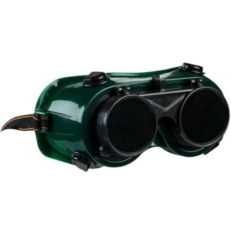 2 paires de lunettes de soudage (avec bandeau) – Lunettes de soudage anti-éblouissement, adaptées au soudage à l'arc, au meulage et au brasage.