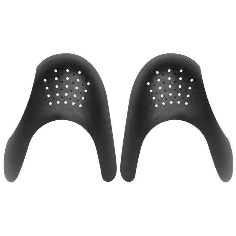 2 paia di copriscarpe neri, fodere protettive