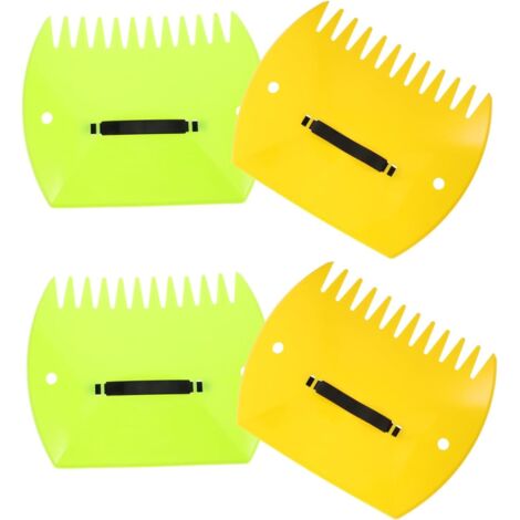 2 Paires Râteau pour Pelouse Râteau De Jardin à Main à Main Plastique Outil
