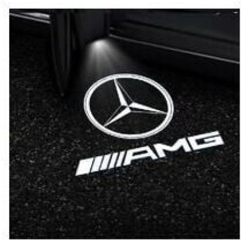 SNQ 2 paquets Mercedes-benz classe C voiture spéciale spéciale W204 C180 C200 C260 C300 lumières de bienvenue modifiées lumières de porte Led