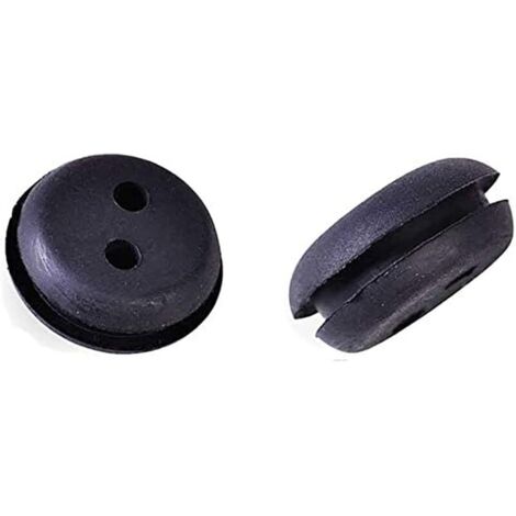 2 Passe durite/Caoutchouc Douille Joint de Réservoir 2 Trous Diam 20mm