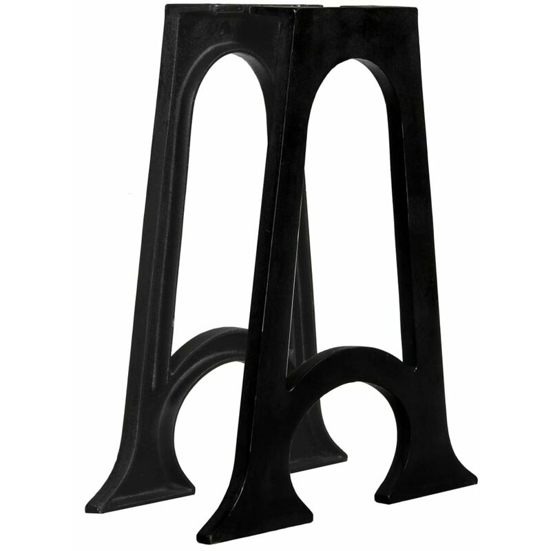 

Happyshopping - 2 Patas de mesa de comedor en hierro macizo fundido