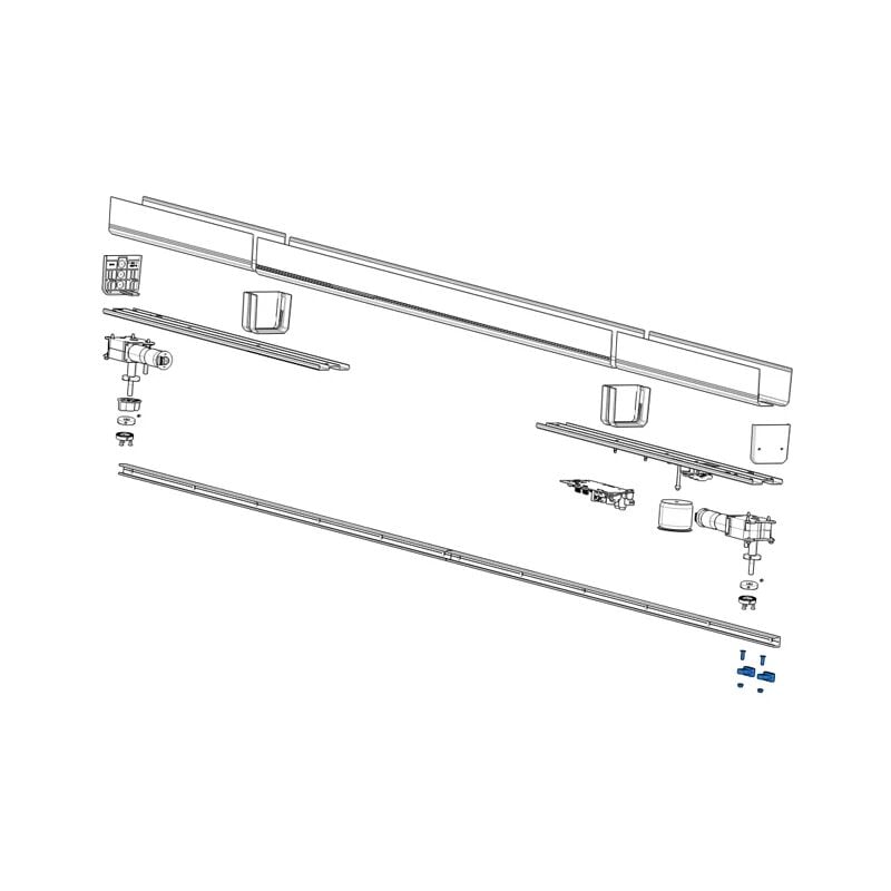 Pièce détachée 2 pcs patin de coulissement voila 119rid480 - Came
