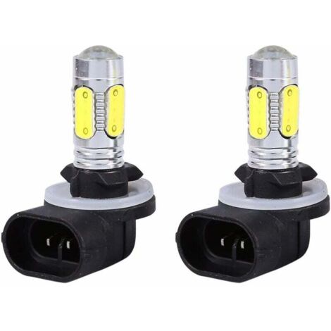 2 Pc Camion de Voiture 5 Cob Led 7.5W 6500K Caché Feux de Brouillard Blancs Drl Ampoules H27w / 2 881…