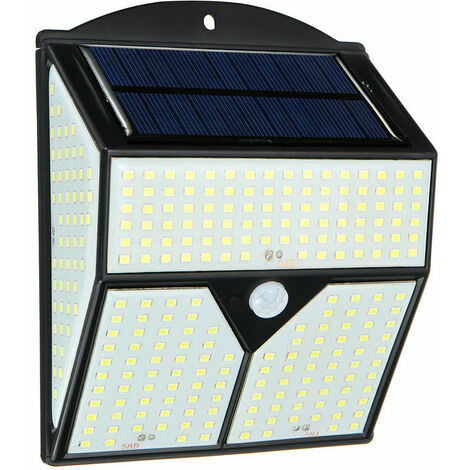 2 pcs/1 pcs 150 W 152 LED Lampione Solare HA CONDOTTO Proiettore Da Giardino Faretto Controllo di Temporizzazione Telecomando