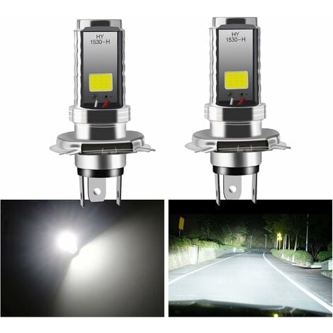 LED H7 Feu de Croisement Phares pour Voiture et Moto Automobile Led Ventile  H11 Ampoules Auto de Rechange pour Lampes 6000K 12V