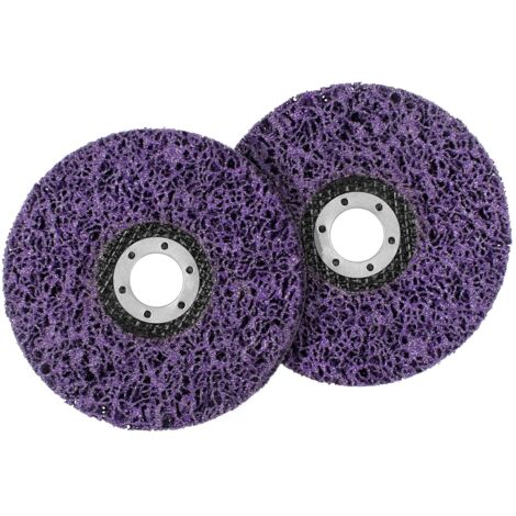 2 Pcs Angle Grinder Grinding Disc 125mm Stainless Steel Cleaning Disc CSD Abrasive Cleaning Disc for Removing Paint Rust Angle Grinder Accessory