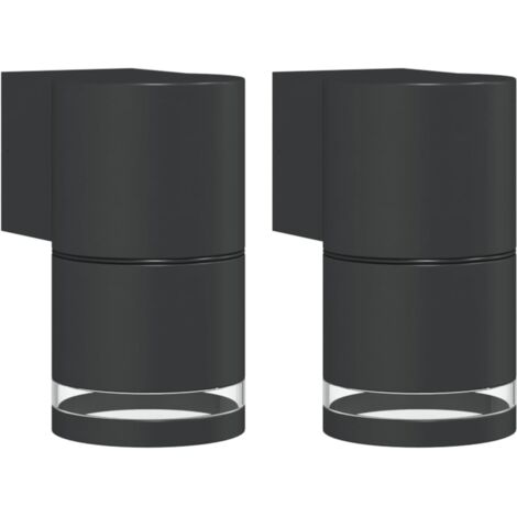 2 pcs Appliques murales extérieur aluminium moulé sous pression CFW17114