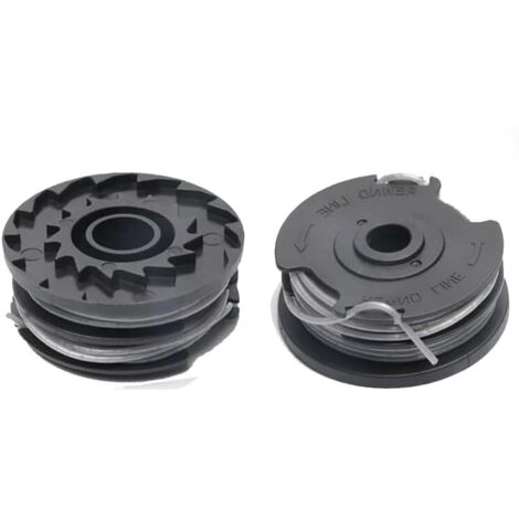 2 PCS Bobines de Fil Rechange,Coupe Bordure Universel,Bobines Rechange,Bobine fil pour débroussailleuse,Compatible avec Bosch Trimmer ART 24, 27, 30 and 30-36 LI -