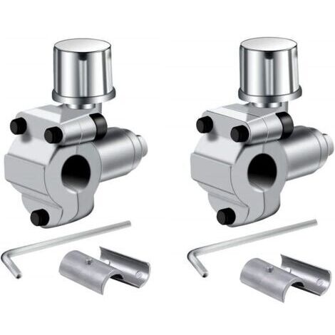 2 Pcs BPV-31 Valve Perforés, Valve de Remplacement pour Climatisation Compatible avec les Tuyaux de Diamètre Extérieur 1/4 inch, 5/16 inch, 3/8 inch