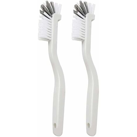 2 Pcs Brosse de Nettoyage pour Biberon Brosse à Bouteille Idéal pour Nettoyer les Bouteilles à col Étroit Ensemble de Brosses de Nettoyage de Bouteilles Brosses Polyvalentes Blanc
