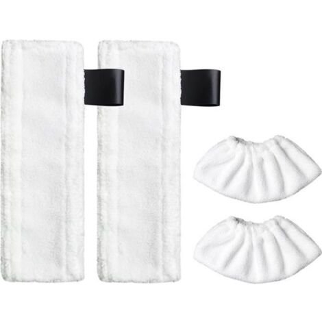 2 PCS Chiffon de Nettoyage 2 PCS Housse En Tissu Pour Karcher EasyFix SC2 SC3 SC4 SC5 Nettoyeur Vapeur Vapeur Pièces Détachées