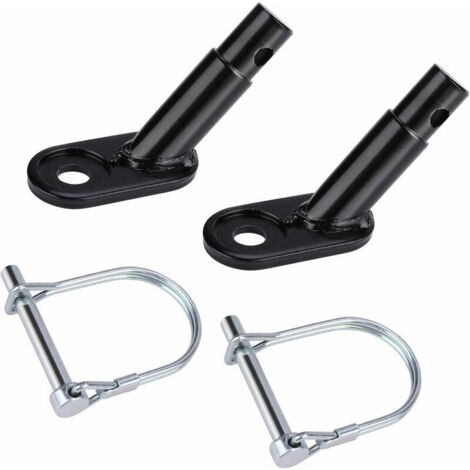 2 pcs Coupleur de de vélo, attachement de connecteur d'attelage de de vélo pour Enfant, Animal dômestique, de vélo de Cargaison