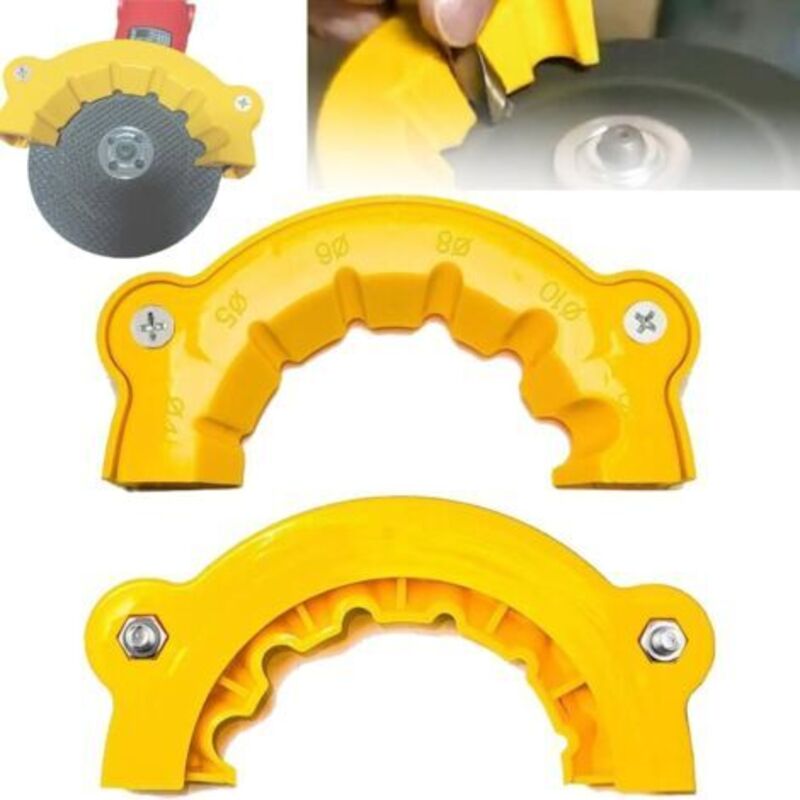 2 Pcs Drill Bit Sharpener, Drill Bit Sharpening Kit for All Kinds of Drill Bits, Multi-Specification Sharpening for Old Drill Bits, Drill Bit