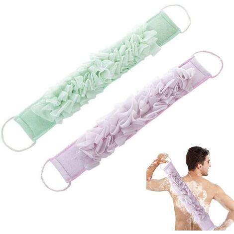 2 PCS éponge à récurer (violet, vert)