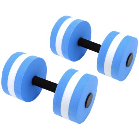 2 PCS EVA Eau Flottant Haltère Yoga Exercice Piscine Haltères Aquagym Accessoires pour Hommes Femmes Enfants Perte de Poids Sports Nautiques Fitness Outil(4) A