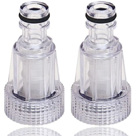 2 PCS Filtre à Eau pour Nettoyeur Haute Pression, pour Nettoyeur Haute Pression, pour Les raccords de Jardin