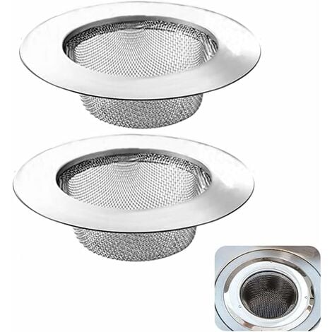 Panier de vidange d'évier en acier inoxydable colander filtre d'évier filtre  alimentaire selle filtre