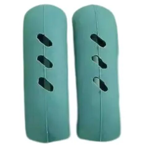 2 PCS Funda de silicona para mango de sartén, funda protectora antiescaldaduras, soporte para mango de olla de vapor, funda antideslizante, utensilios de cocina, 2 piezas, verde