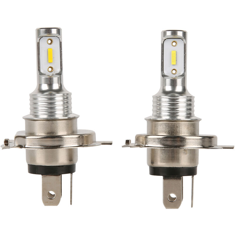 

2 PCS H7 LED Bombillas de luz antiniebla H1, H3, H4, H6,9005, H8 Faros de automovil Luz antiniebla de automovil 6000K Luz de funcionamiento blanca