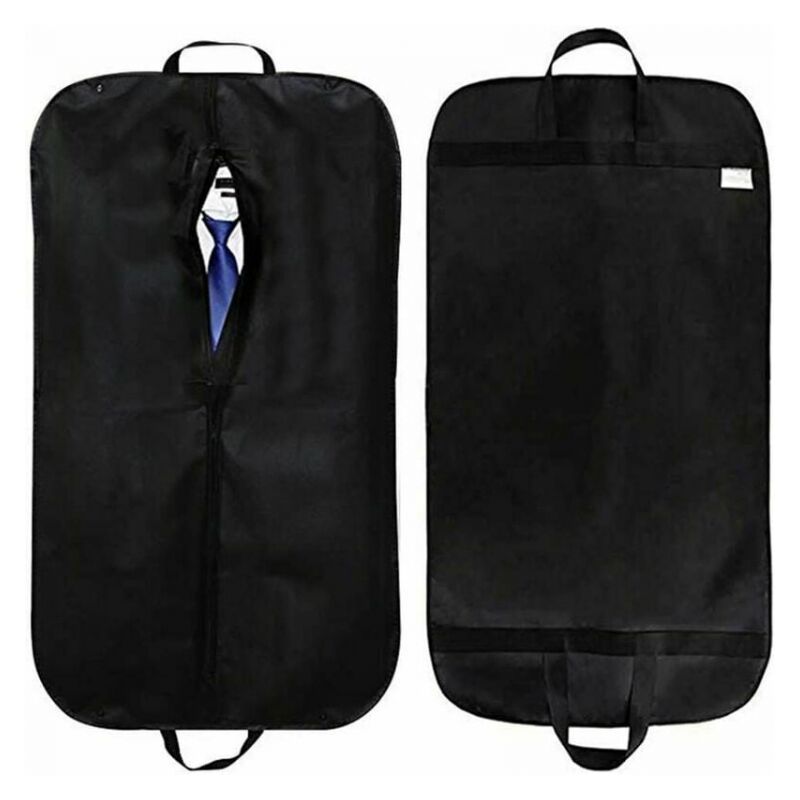 2 pcs Housses à Vêtements, 40" Housse de Voyage Pliable à Poignées pour Costumes, Couvertures de Protection à Vêtement,120x60cm