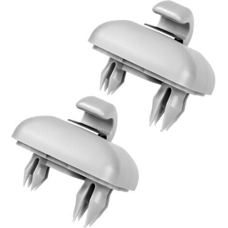 2 Pcs Intérieur Pare Soleil Crochet Support d'attache Pare Soleil A1, Support Clips pour Visièr pour A1 A3 A4 A5 A7 B6 B7 B8 S4 S5, Soleil Clip pour Visière, Clip pour Visière de Voiture