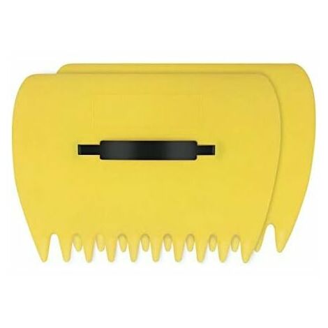 2 pcs Jardin Yard Ramasses Feuilles, Feuilles Pick Up Outil à Main Feuille Collecteur pour Jardin déchets，GU.B/bon