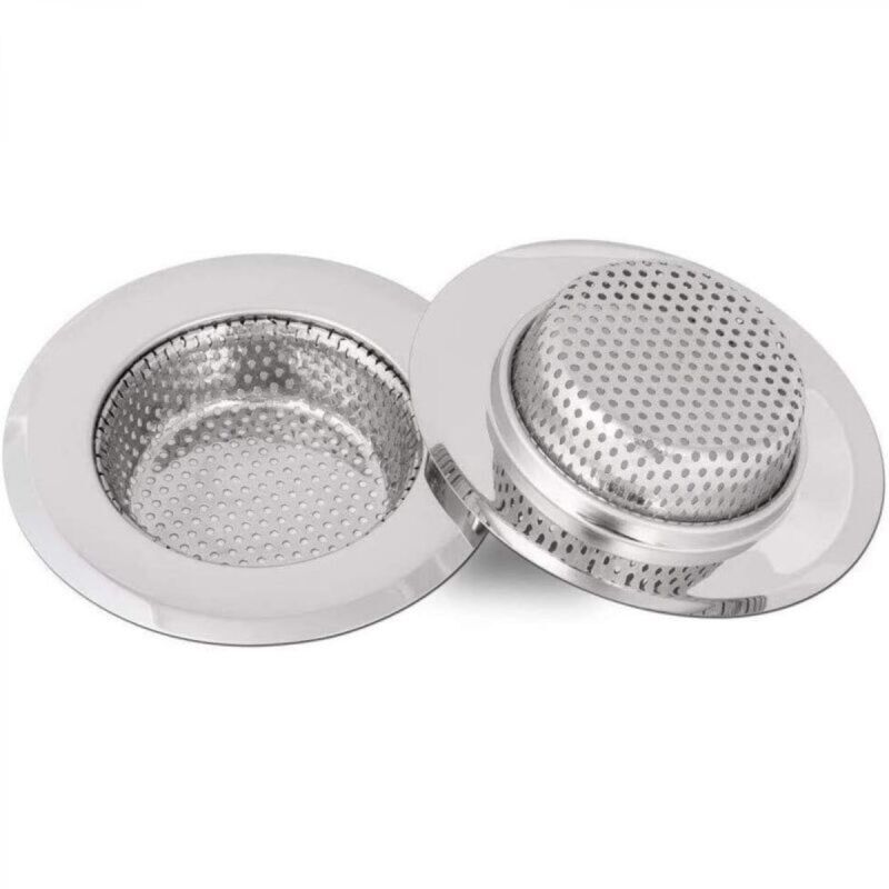 Image of 2 Pcs Kitchen Sink Strainer, Stainless&hellip;