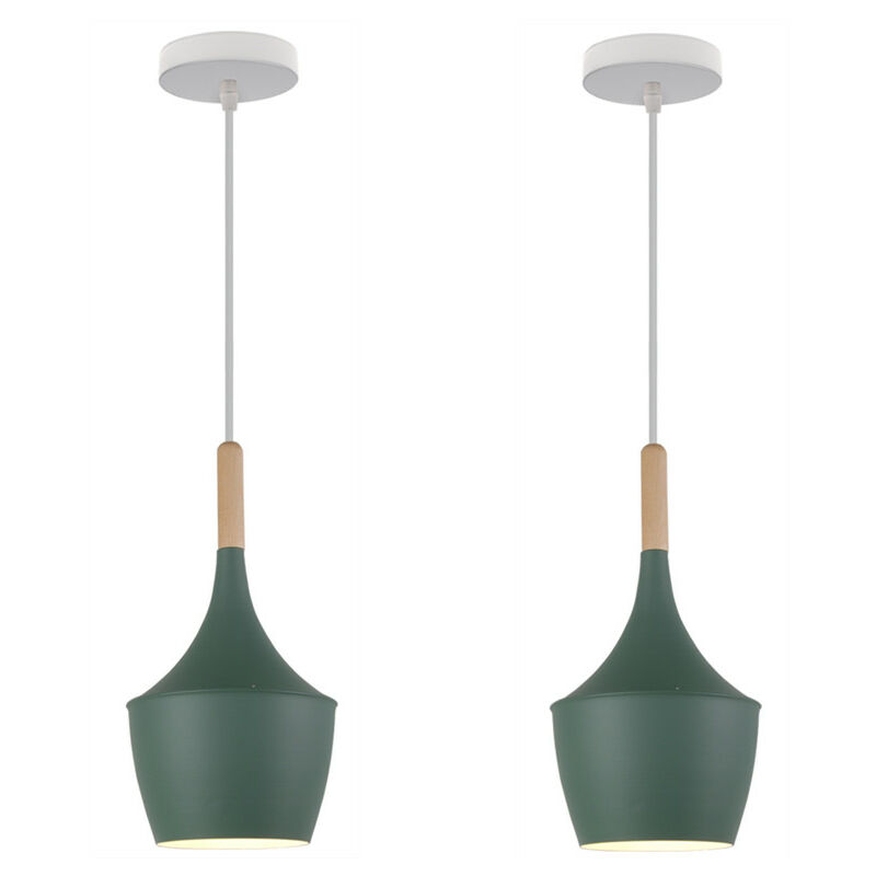 Image of 2Pcs Lampada a Sospensione Creativo Industriale Moderno Semplice Lampadario Regolabile Cucina Soggiorno