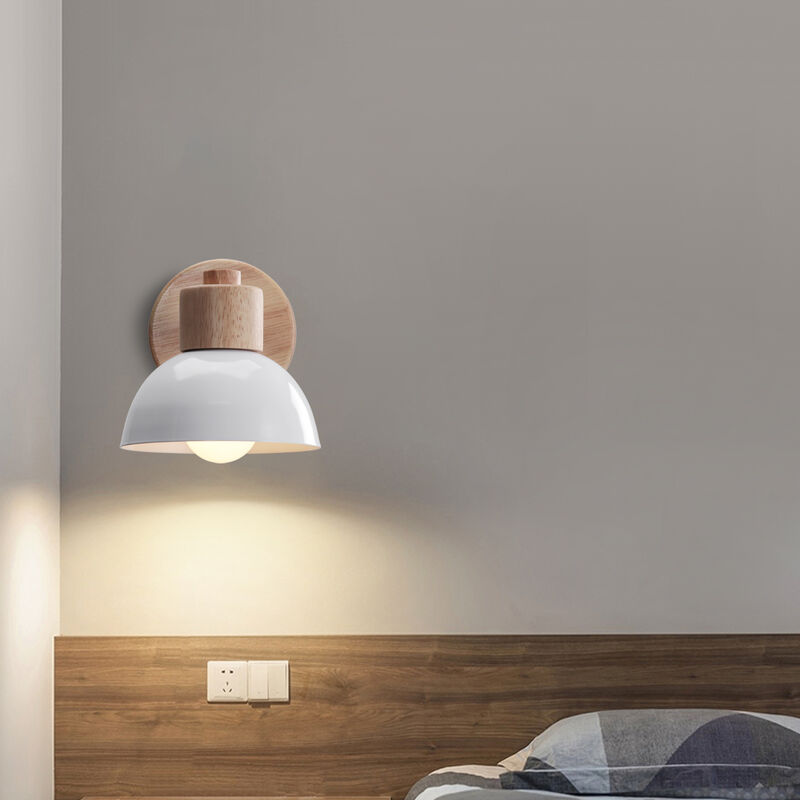 

Wottes - 2 pcs lámpara de pared hierro forjado creativo moderno aplique de pared industrial decorativo - Negro