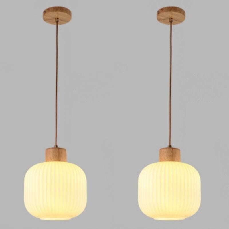 

2 pcs lámpara techo retro diamante,luz techo metal industrial creativa sala de estar cocina decoración - Negro - Negro