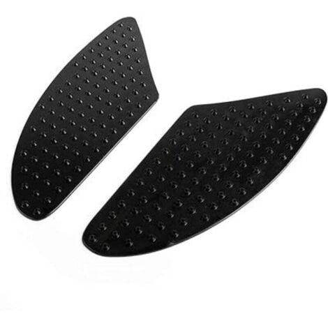 2 Pcs Moto Tapis de Réservoir de Carburant,Universal Réservoir Autocollants Tampon de Réservoir D'essence Moto Anti Slip Traction Pad,pour Caoutchouc de Réservoir de Moto Universel Rétro