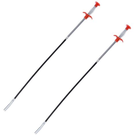 2 Pcs pinces à griffes flexibles pour travailler dans des espaces restreints, Nettoyage des tuyaux (60cm)