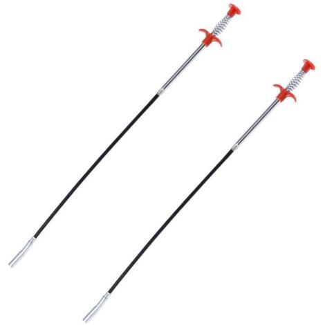 2 Pcs pinces à griffes flexibles pour travailler dans des espaces restreints, Nettoyage des tuyaux (60cm)