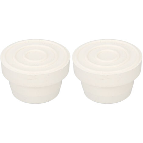 2 Pcs Pool Ladder Bumpers Ladder Tubing Inside End Plug Caps Swimming Pool Accessory Supplies S 5.7x5.7x3.7cm