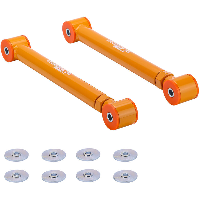 Maxpeedingrods - 2x Rear Lower Adjustable Control Arms for Jeep Grand Cherokee wj 1999-2004 rh+lh