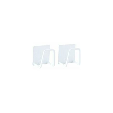 2 Pcs Sink Sponge Holder Kitchen Stainless Steel Sponges Holder Sink Accessories Self Adhesive Sink Sponges Drain Drying Rack Kitchen Storage Organizer -White