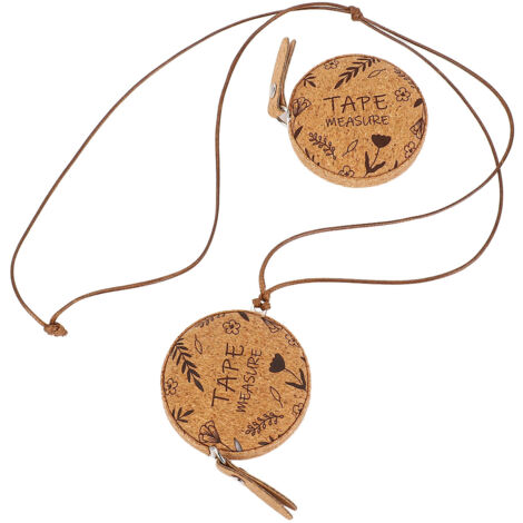 2 Pcs Soft Tape Measure 1.5m 60 Inch Retractable Measuring Tape for Sewing Body Measurement Garment Making