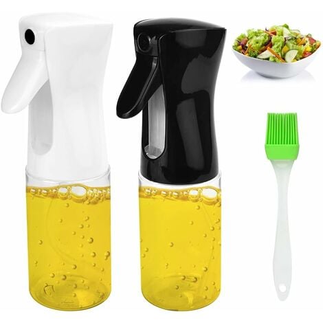 Pulvérisateur d'huile d'olive de luxe - Spray de cuisson à pompe à