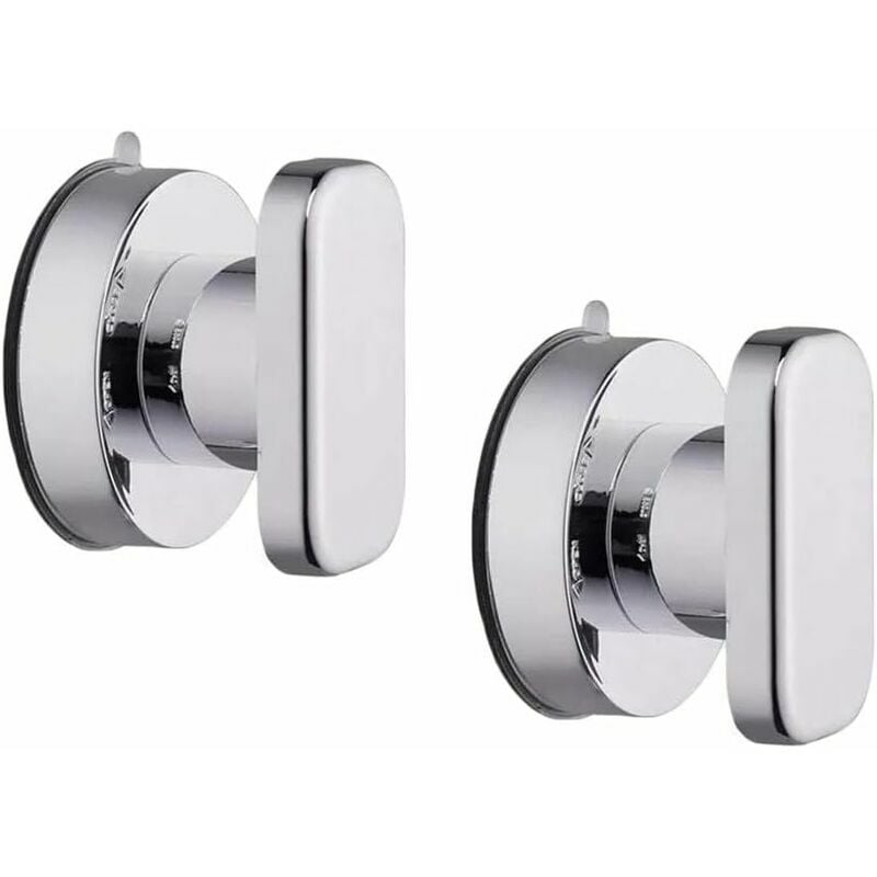 2 pcs Suction Cup Pull Handle, Reco.ukigerator Drawer Handle, Kitchen Cabinet Glass Doors Suction Cup, Cupboard Knobs Drawer Cupboard Door Handle