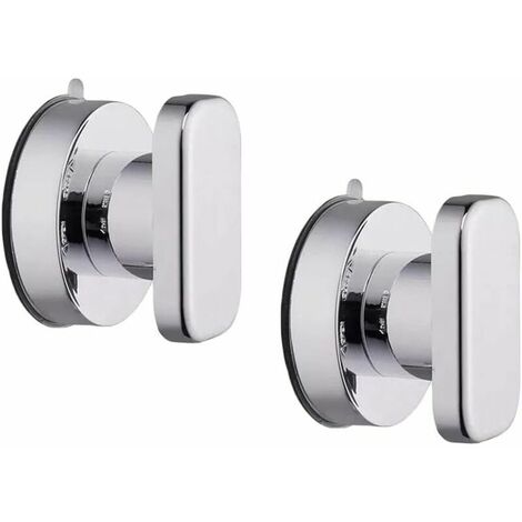 2 PCS Suction Cup Pull Handle, Reco.ukigerator Drawer Handle, Kitchen Cabinet Glass Doors Suction Cup, Cupboard Knobs Drawer Cupboard Door Handle Glass Handle Handles