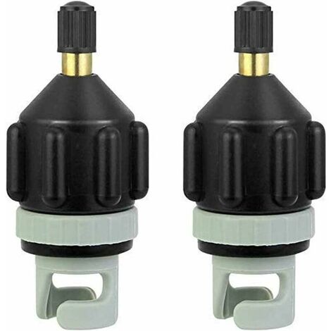 2 Pcs Sup Pump Compressor Valve Pump Adapter Inflatable Boat Stand Up Paddle,for Inflatable Boats Kayak Foot Pump Electric Pump