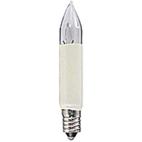 2 PETITES BOUGIES DROITES 8 V, 3 W