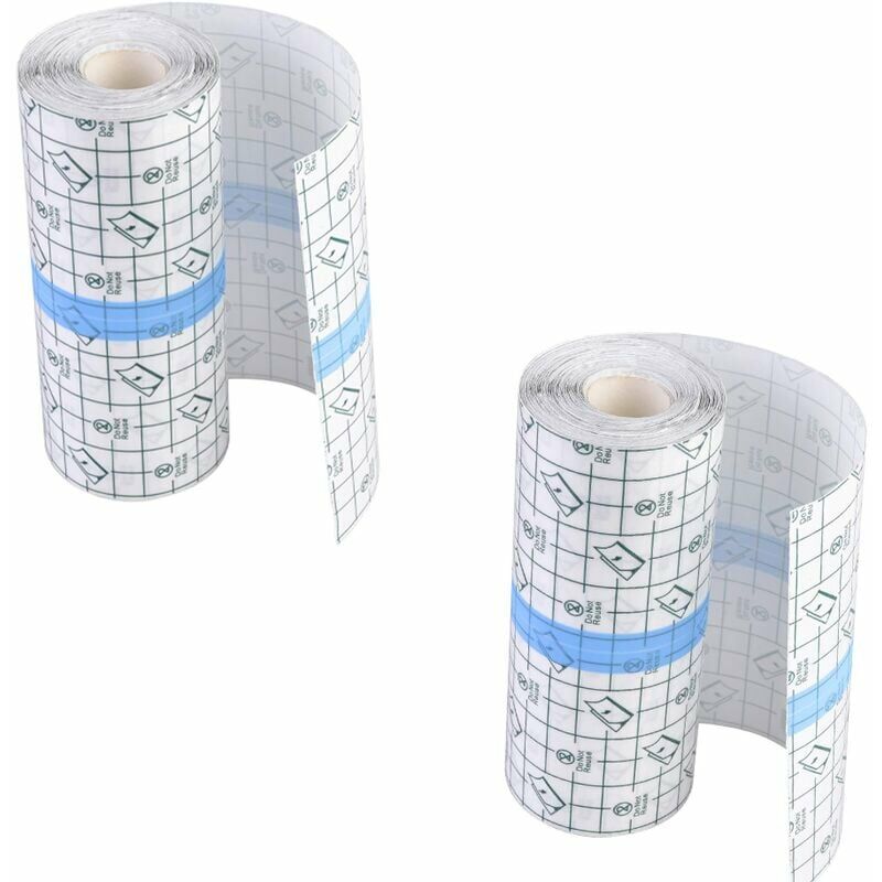 2 pezzi (15 cm x 500 cm/ 6 pollici x 196 pollici)